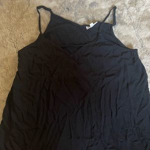 Black Spaghetti Strap
